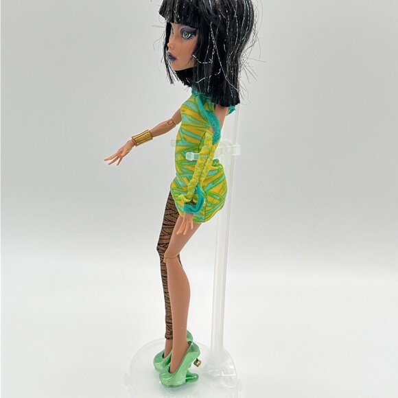 Monster High Cleo De Nile Dawn Of The Dance- Mattel 2009 W/brush - Picture 7 of 15